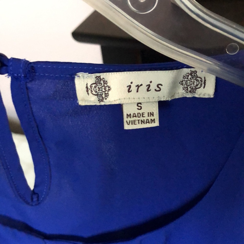 Royal Blue top in great condition - Picture 3 of 4